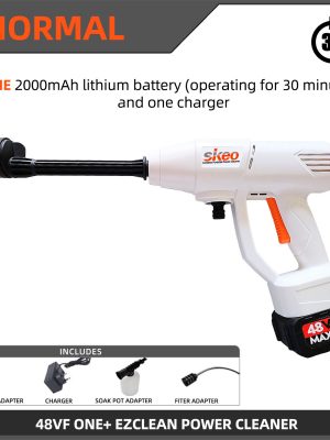High-Efficiency Portable Wireless Electric High-Pressure Lithium Battery Car Washer SQ-24-1A